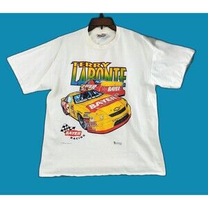 Vintage NASCAR 1996 Terry Labonte Bayer Competitors Tag Daytona Winston USA XL
